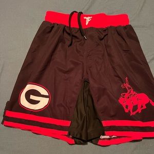 Black and Red Shorts